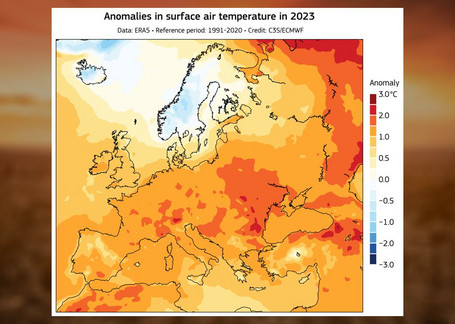 Europe en 2023 : record de jours de "stress thermique extrême" 
