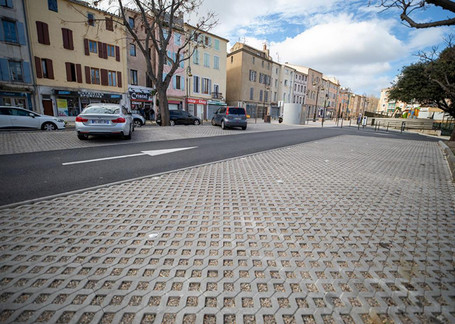 Narbonne : désimperméabilisation de parkings
