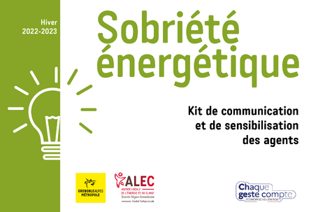 Sobriété : un kit de communication pour les agents des communes de la métropole