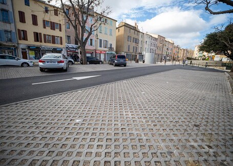 Narbonne : désimperméabilisation de parkings
