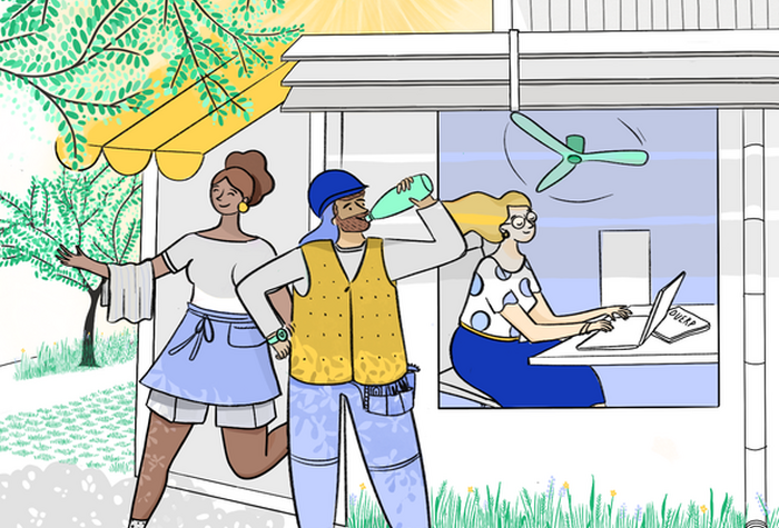 "Plus frais au travail" : une nouvelle plateforme de ressources