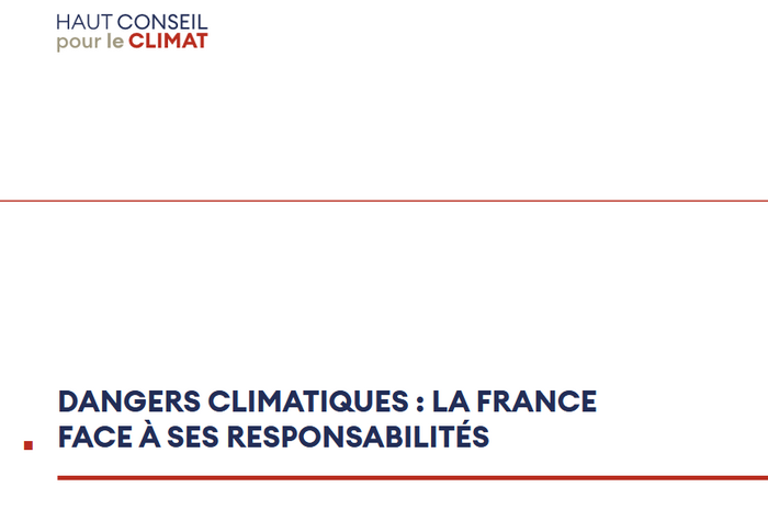 8ème rapport annuel du Haut Conseil pour le Climat
