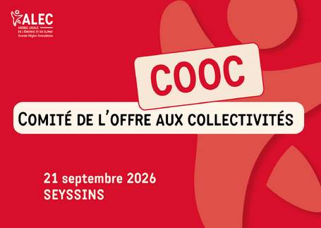 Comité d'orientation de l'offre aux communes (COOC) de l'ALEC